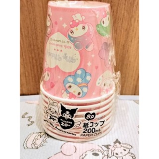 美樂蒂 My Melody 紙杯 拋棄式杯子，三麗鷗正版，日本帶回