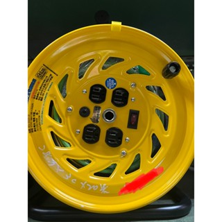 "金正泰五金"新e代《新安規》2.0mmx3芯 3.5mmx3芯自動斷電型安全電纜輪座/輪座/電線/延長線/一開關四插座