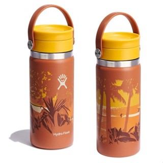 【Hydro Flask】送》473ml 咖啡蓋 寬口真空保溫鋼瓶 保溫杯 保溫瓶 水壺 HFLEW16BCXF23