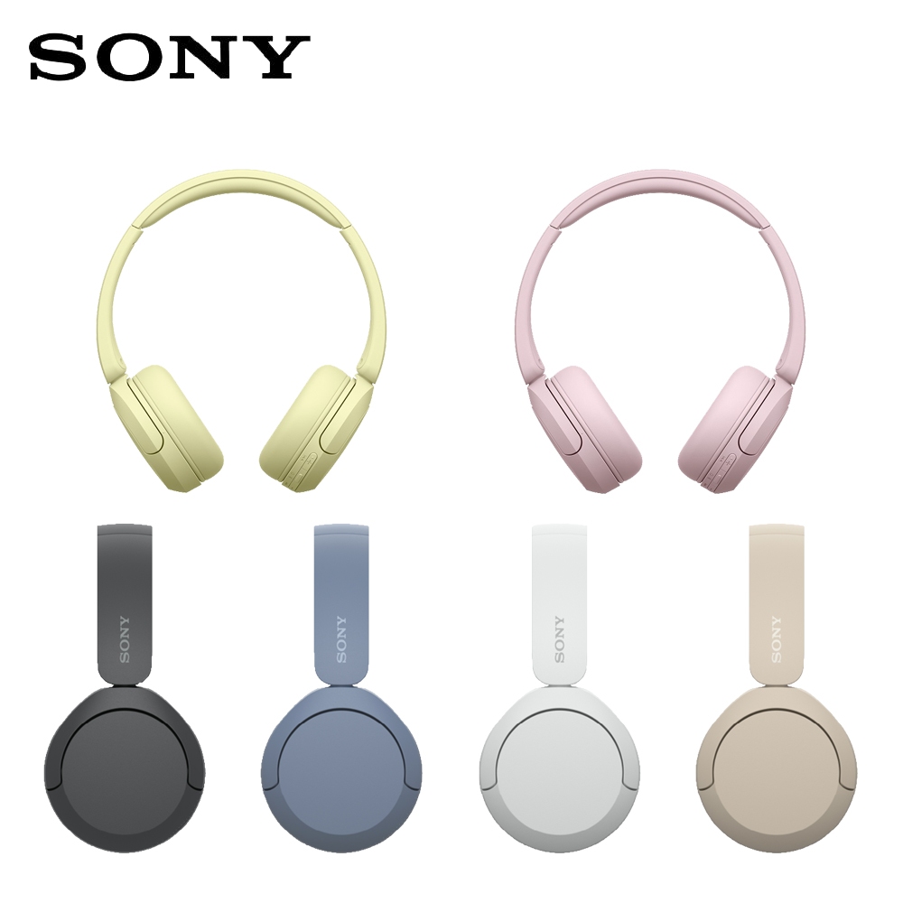 SONY WH-CH520 6色 無線藍牙耳罩式耳機[贈收納袋]
