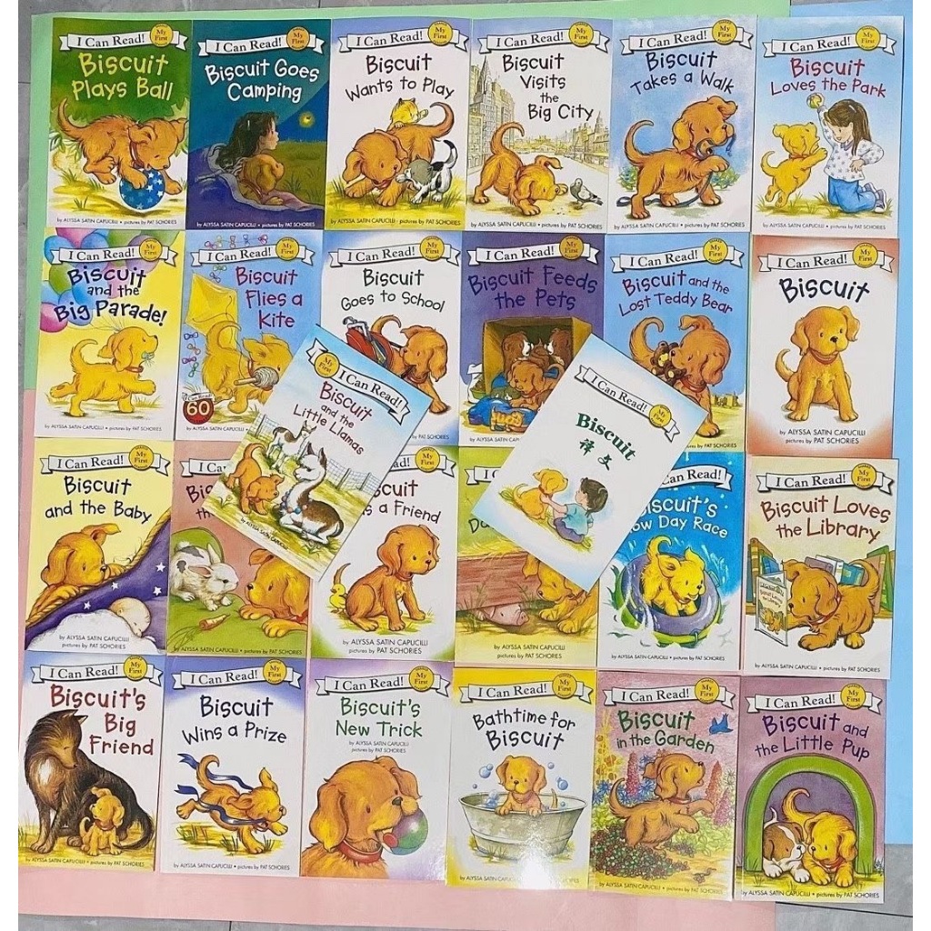 📒商品在台灣📒I Can Read Biscuit 餅乾狗 29冊🌿可點讀有MP3🌿支援小達人、卡米、小蝌蚪點讀筆