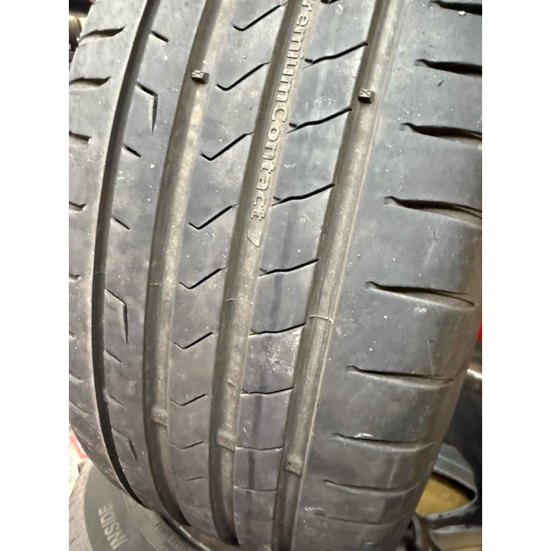 中古胎德國馬牌 PC7 225/50/17 8成5新輪胎 23年215/55/17 235/45/17參考