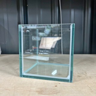水模型水族#玻璃魚缸12*12*12 鬥魚缸 桌上缸 小型生態缸 魚缸 拍照缸 展示缸 小品缸