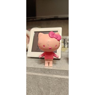 絕版大頭Hello Kitty積木公仔，粉色款