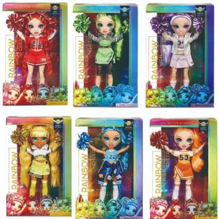 不挑盒況 Rainbow High 七彩時尚啦啦隊 Poppy Sunny Skyler Violet 紅綠紫黃藍橘