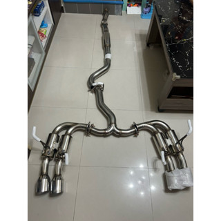 Wrx Sti 手工白鐵中尾段排氣管