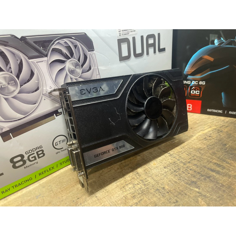 【二手良品】EVGA GTX 960 2GB 顯示卡｜玩遊戲不卡