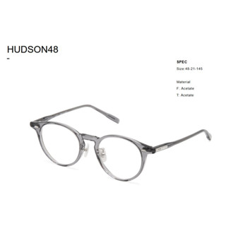 【日日眼鏡】BOSTON CLUB 鏡框 鏡架 日本製 復古 圓 板材 板料 塑膠框 HUDSON 透明 透灰