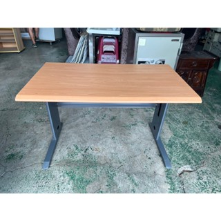 【全國二手傢俱館】木紋120公分辦公桌/OA員工桌/工作桌/辦公設備/辦公傢俱/洽談桌/活動櫃/二手傢俱