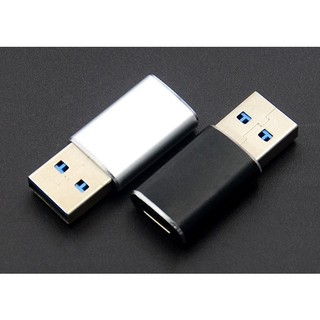 台灣出貨 鋁合金外殼 type-c轉usb3.0 typec母轉usb轉接頭 tpc轉換頭手機OTG轉換 器充電