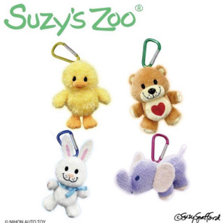 日本帶回~SUZY'S ZOO 梨花熊小鴨兔子大象絨毛吊飾/娃娃