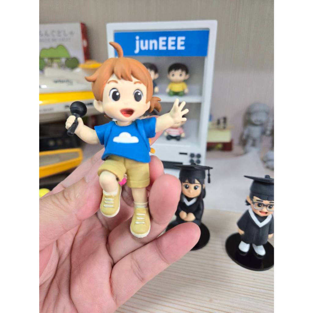 【3D列印 手繪公仔】客製公仔 chatgpt 公仔 GPT公仔 Q版公仔 樹脂材質 光固化 客製化 情人節 生日禮物