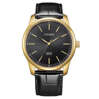 CITIZEN 星辰(BH5002-02E) GENTS 簡約時尚 石英錶 皮錶帶 男錶