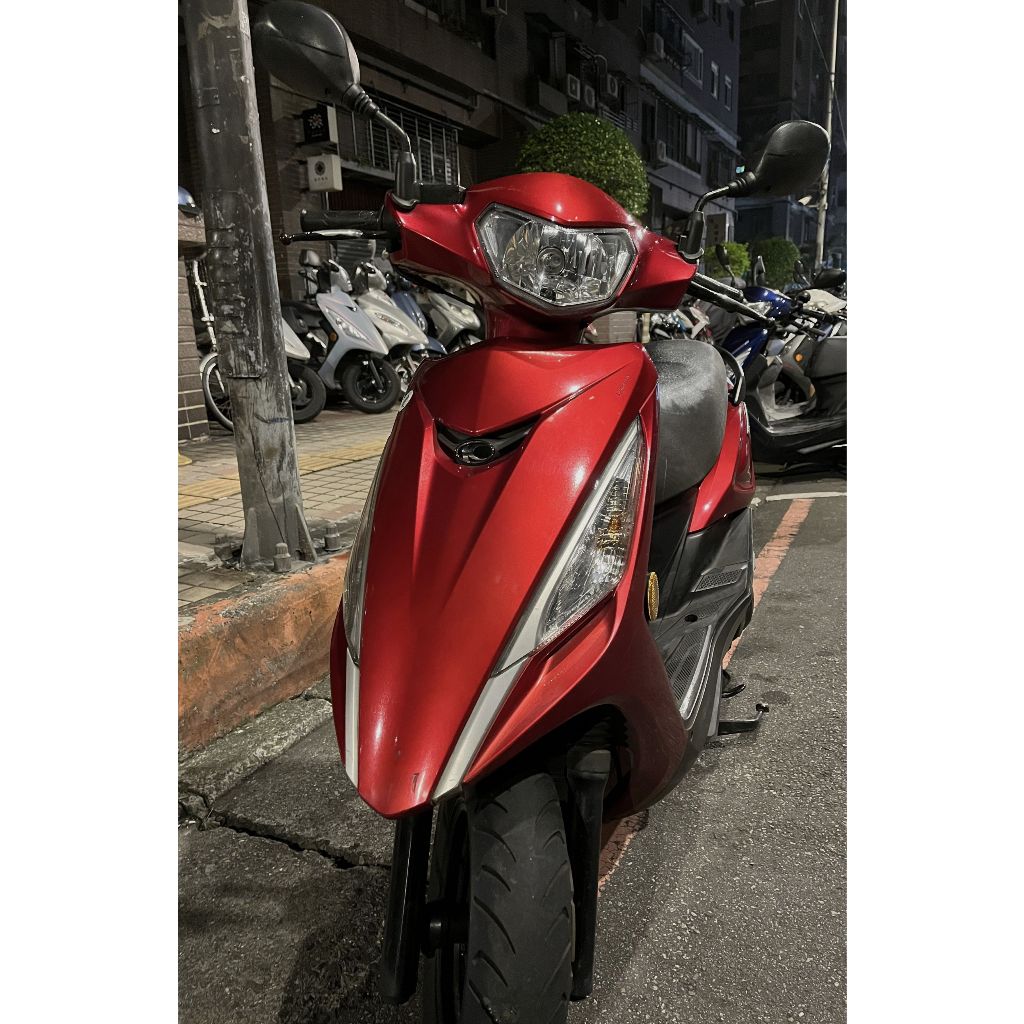 2019 光陽 新名流 125 冠軍紅