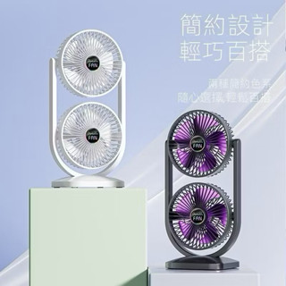 海賊王 魯夫 Dxf 雙頭循環風扇 自動擺頭風扇 電風扇 電風扇 風扇 小風扇 桌上型電風扇