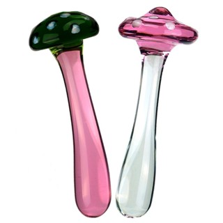優選精品*透明 玻璃情趣玩具 蘑菇成人性用品後庭小號 水晶玻璃 肛塞 肛門塞 玻璃肛塞 水晶肛塞 後庭玩具 肛門擴張