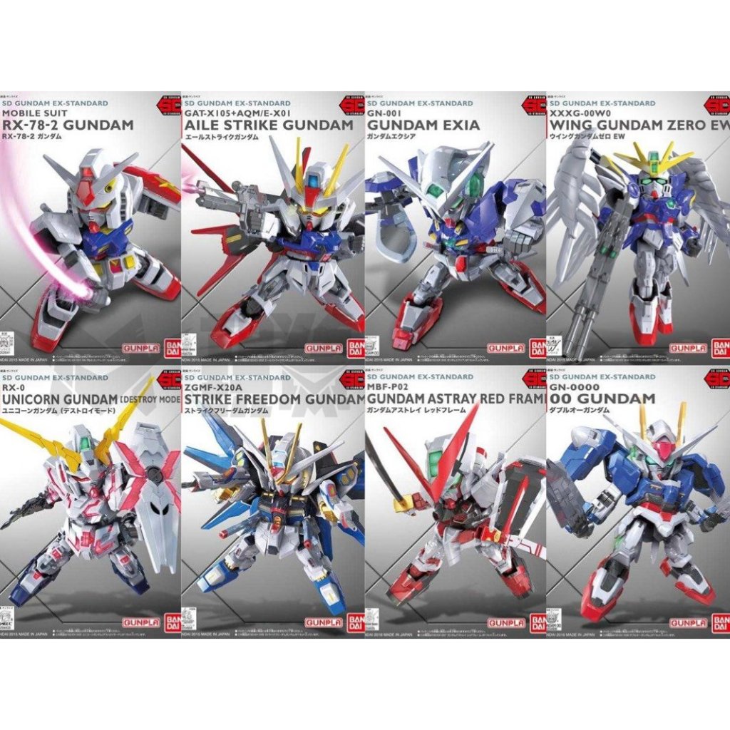 [VM模玩] 熱銷 萬代 SDEX 全系列  獨角獸 能天使 自由 風靈 振揚自由 BANDAI BBEX 水星