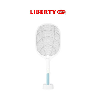 【LIBERTY利百代】捕蚊充電式電蚊拍LY-8002ZA 露營 靜音 補蠅神器 充電式捕蚊燈 紫光 滅蚊燈 捕蚊燈