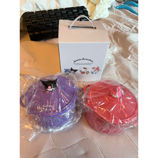 2024 SOGO週年慶來店禮 酷洛米 美樂蒂 Kuromi & My Melody 造型隔熱碗 三麗鷗