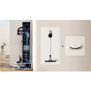 [全新] LG CordZero Tower Combi清空塔-A9X吸塵器+R5T掃拖機器人 雙機自動集塵(雪霧白)