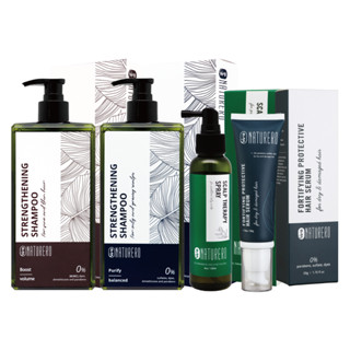 【植淨林】強健洗髮精400ml 任2入+舒活頭皮精華噴霧120ml 贈瞬效修護髮絲精華升級版50G