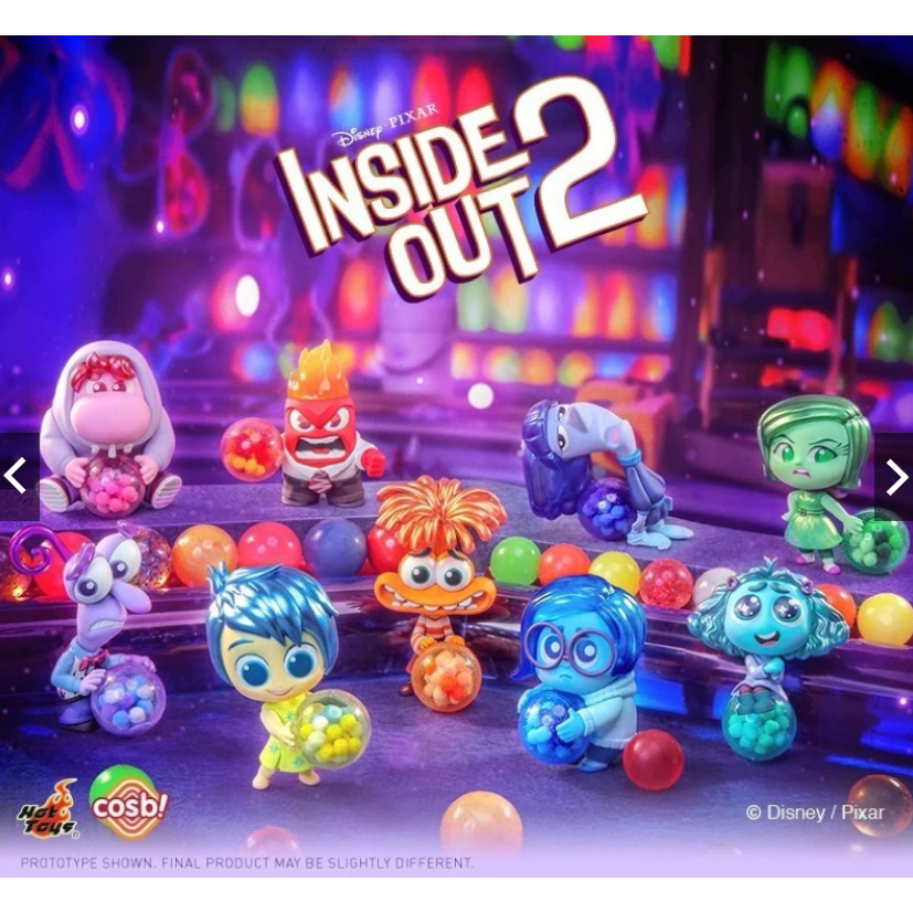 Disney 腦筋急轉彎2 盲盒  憂憂 驚驚 廢廢 焦焦 羞羞 慕慕 樂樂 怒怒 皮克斯 正品