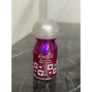 e-nail 水性無毒指甲油。松露玫瑰色