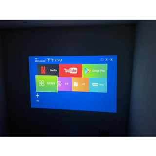 HY300PRO 4K高畫質投影機 無線投影機 內建Netflix Disney+ YT等 520禮物遊戲投影機