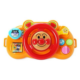 「絕版」日本麵包超人 Anpanman 嬰兒用方向盤 可裝推車玩具