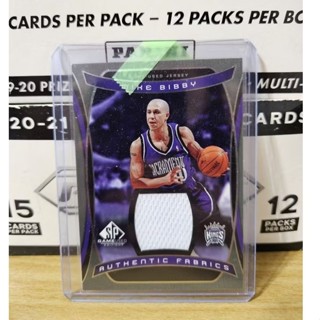 nba球員卡Upper Deck Mike Bibby 球衣 Patch Auto