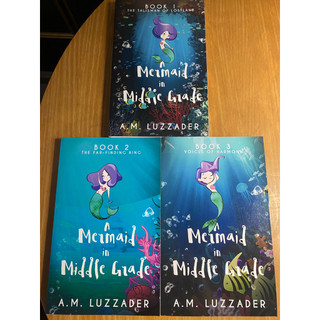 二手英文書 單本販售 A Mermaid in Middle Grade Book1-3 /A. M. Luzzader