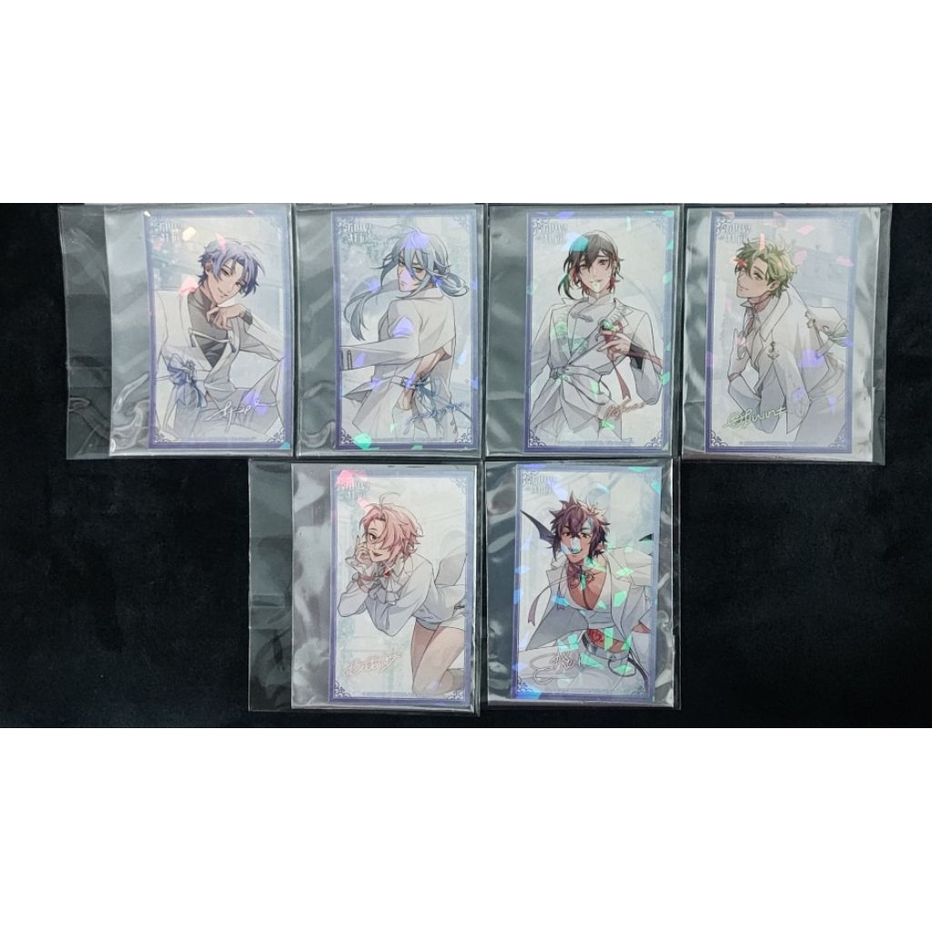 新世界狂歡 週年紀念原畫展 碎鑽閃卡 玖夜 艾德蒙特 八雲 奧利文 艾斯特 墨菲 使魔組 台灣限定