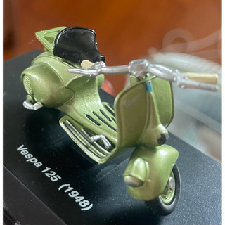 綠色 Vespa 125 1948 偉士牌 模型 玩具 復古 老車
