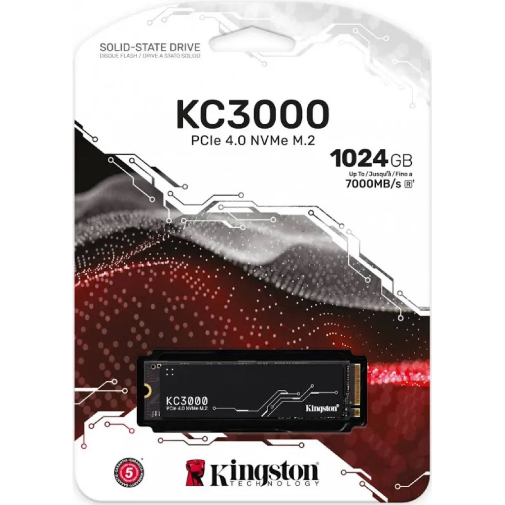 全新現貨 個人零無發票 kingston金士頓 KC3000 1TB M.2 2280 PCIe 4.0 SSD固態硬碟