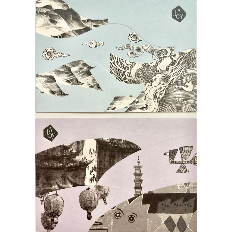 饗A JOY空白明信片