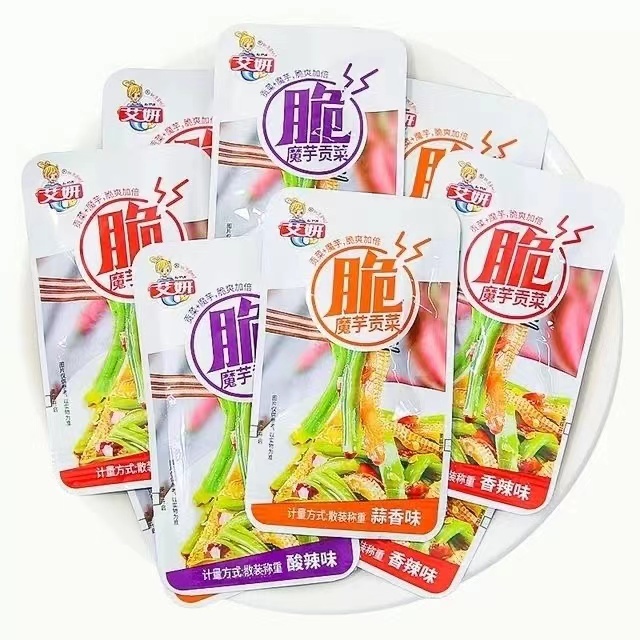 【限時下殺】魔樣鮮 素食 素魚豆腐 嘎嘎嘴 素豆腐 網紅小喫 素食零食 辦公零嘴 解饞小吃 美味 辣 香 特產風味 團購