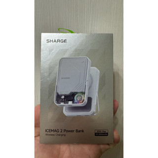 【SHARGE】閃極颶風2代 磁吸行動電源 10000毫安 支架 冰感風扇散熱 無線快充 magsafe