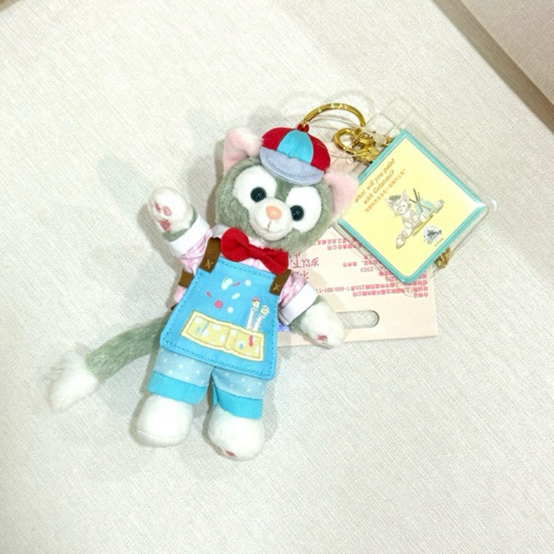 （現貨💖）上海迪士尼 夏日泡泡傑拉托尼吊飾 畫家貓 托尼吊飾