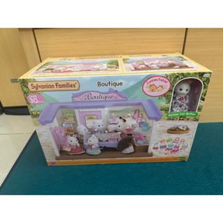 全新絕版現貨 Sylvanian Families 森林家族 服飾店 紫衣波斯貓