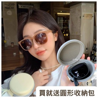 MuLEE選物臺灣出貨🕶—超熱賣磨砂質感折疊抗UV墨鏡 太陽眼鏡 眼鏡 小紅書爆款 熱銷 百搭 韓系 質感 收納 ins