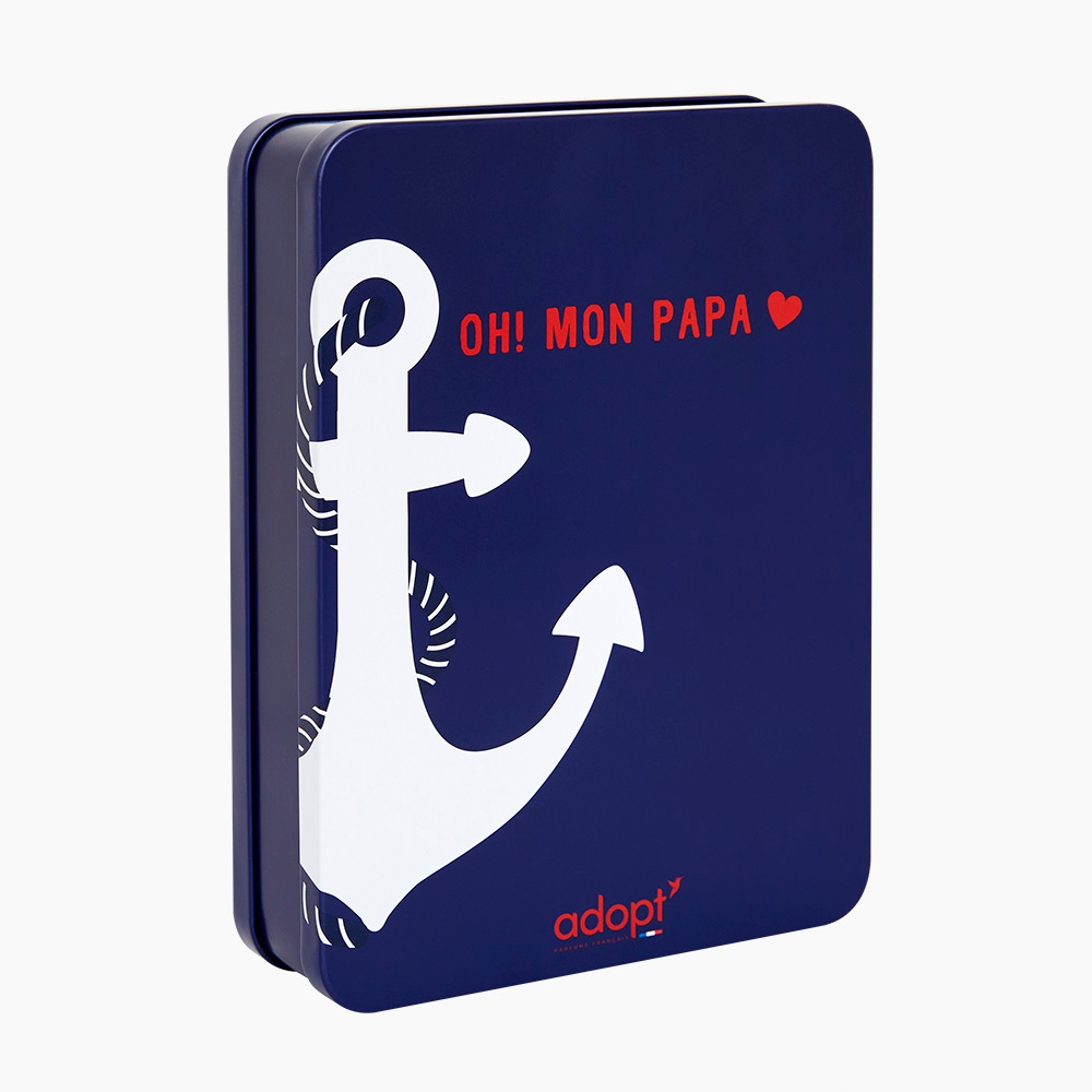 【adopt' 愛朵香水】OH! MON PAPA 香水鐵盒 (只有盒子，商品請另外選購)
