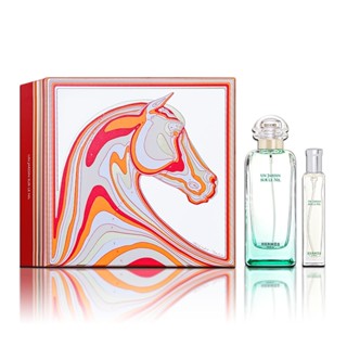 HERMES 愛馬仕 尼羅河花園香氛禮盒(淡香水100ML+隨身瓶15ML)【岡山真愛香水】