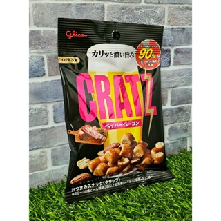 固力果*CRATZ黑胡椒培根餅乾 毛豆餅乾 格力高 Glico