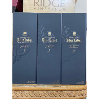 約翰走路藍牌1公升 空盒 裝飾擺設藝術收藏