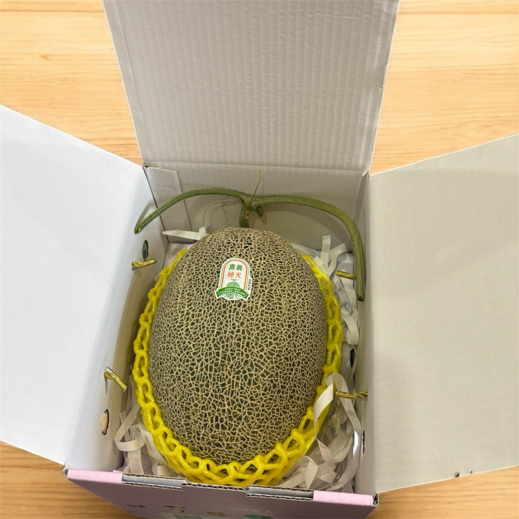 Din歐巴 | 「嘉義極光-歐若拉」哈密瓜🍈限定 巨無霸4台斤(2400g+/-120g)