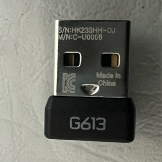 羅技 Logitech 接收器 G613 無線 USB 滑鼠