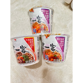 統一 來一客 泡麵 杯麵 速食麵 韓式泡菜 鮮蝦魚板 牛肉蔬菜 宵夜 即期 臺灣泡麵