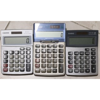 二手CASIO桌上型太陽能計算機MS-80 MX-120S JF-120TE
