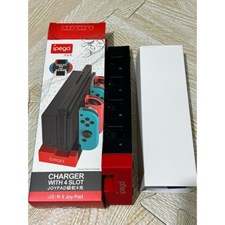 Switch NS Joypad蟒蛇4充 主機搖桿 手把 充電器