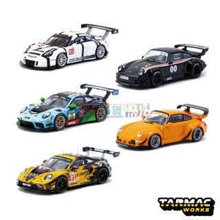 『 單位日貨 』2025年 TARMAC 1/64 X 7-11 保時捷 RWB993 930 YAJU 911 GT3